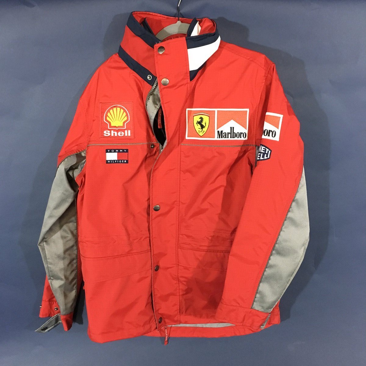 Ferrari F1 Team Rain Jacket Tommy Hilfiger 1999-2000 - Luxury Vintage ...