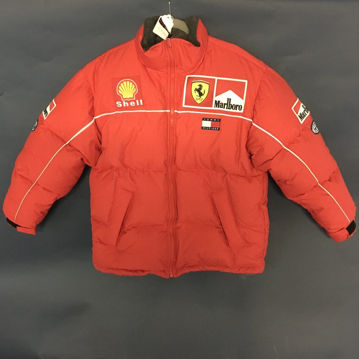 vintage ferrari f1 jacket