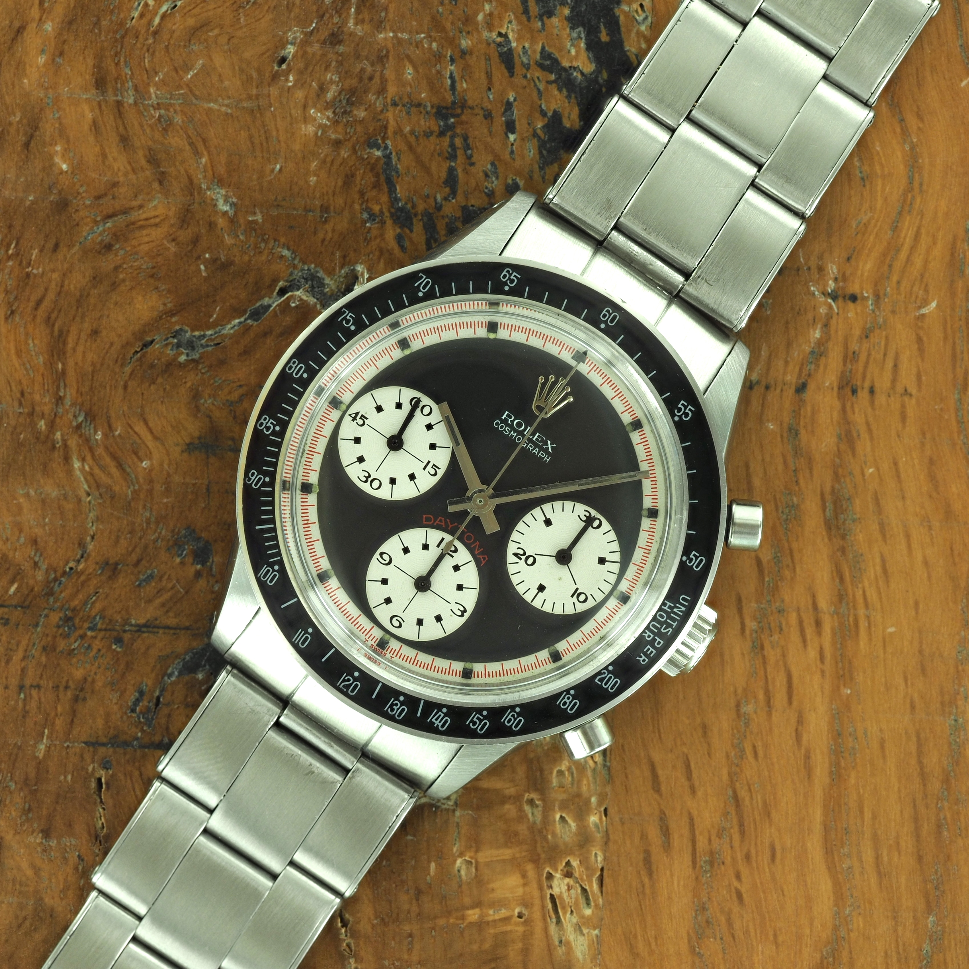 For det andet Indføre ret Rolex Paul Newman 6241 Musketeers Dial 1767XXX - Luxury Vintage Concept