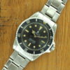 Front face of S/Steel Rolex Submariner meters first 5512 from 1967