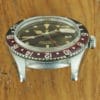 Bottom side of S/Steel Rolex GMT-Master tropical dial 6542 from 1958