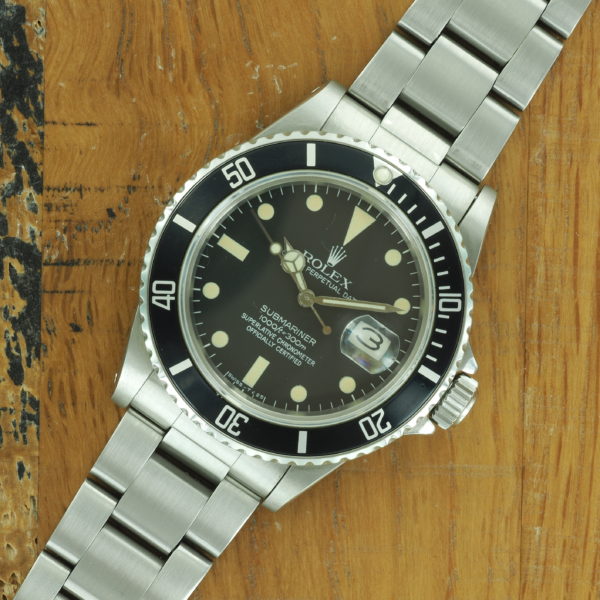 Front face of Rolex 16800 Transitional Dial 7427XXX