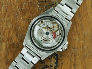 Internals of S/Steel Rolex Submariner 14060 from 1991