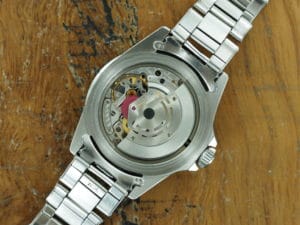 Internals of S/Steel Rolex Submariner swiss only no chapter 5513 from 1963
