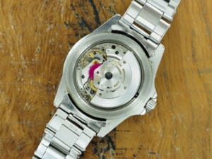 Internals of S/Steel Rolex 5512 meters first, matte dial 5512 from 1967