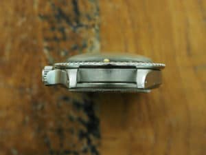 Top side of S/Steel Rolex Submariner meters first 5513 from 1967