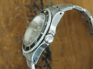 Right side of S/Steel Rolex 5512 meters first, matte dial 5512 from 1967