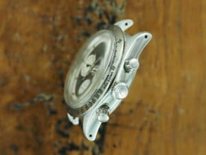 Right side of S/Steel Rolex Daytona Paul Newman 6262 from 1970