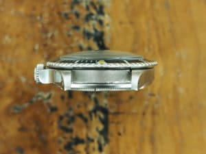 Top side of S/Steel Rolex Submariner meters first 5513 from 1969