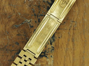 Watch band of 1971 18K Rolex brown matte dial GMT-Master ref 1675