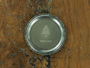 Back of movement of S/Steel Omega tropical Speedmaster pre-moon 145022 69ST
