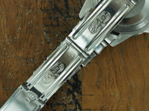 Inner side of watch band for 1965 S/Steel Rolex GMT Master gilt dial Ref 1675