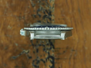 Bottom side of 1968 S/Steel Rolex GMT-Master ref 1675