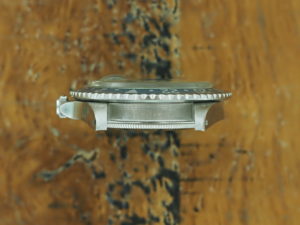 Bottom view of 1966 S/Steel Rolex gilt GMT-Master ref 1675